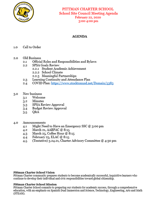 SSC agenda 2-22-21 